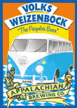 Amerikanische Bockbierwerbung