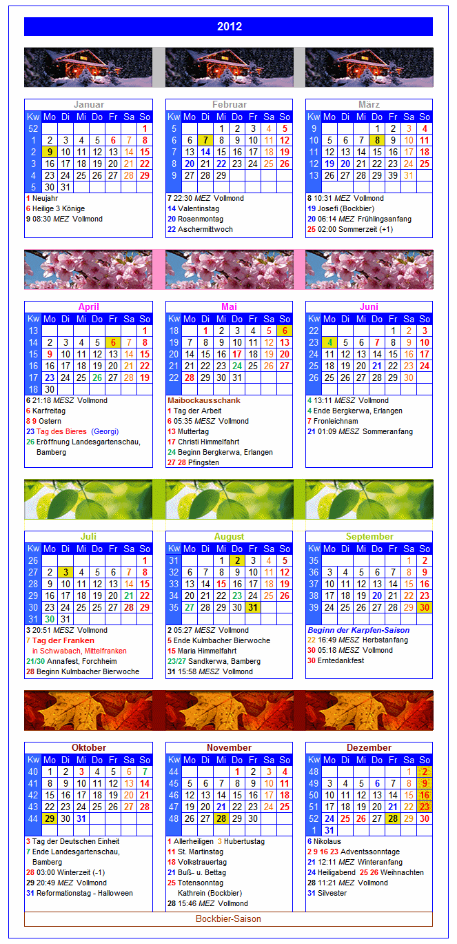 Jahreskalender