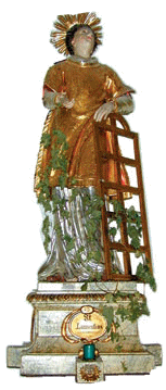 Prozessionsstatue St. Laurentius